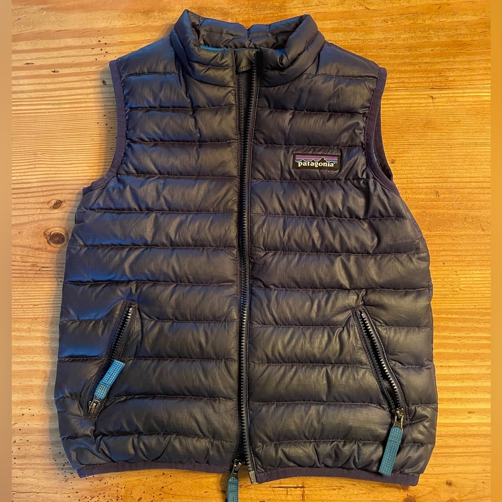 Patagonia Navy Kids Vest